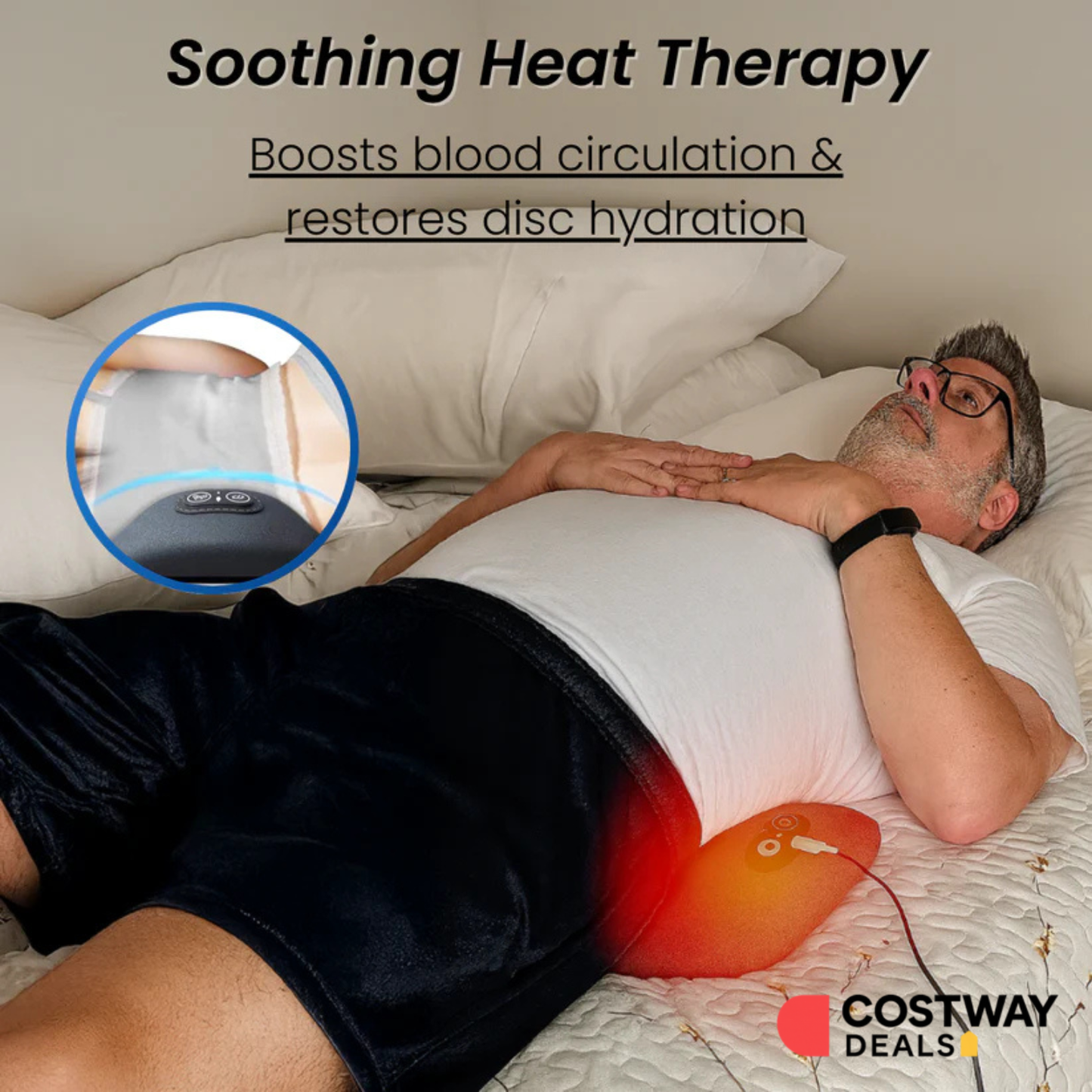 Triple Fusion Pillow for Back Pain Relief