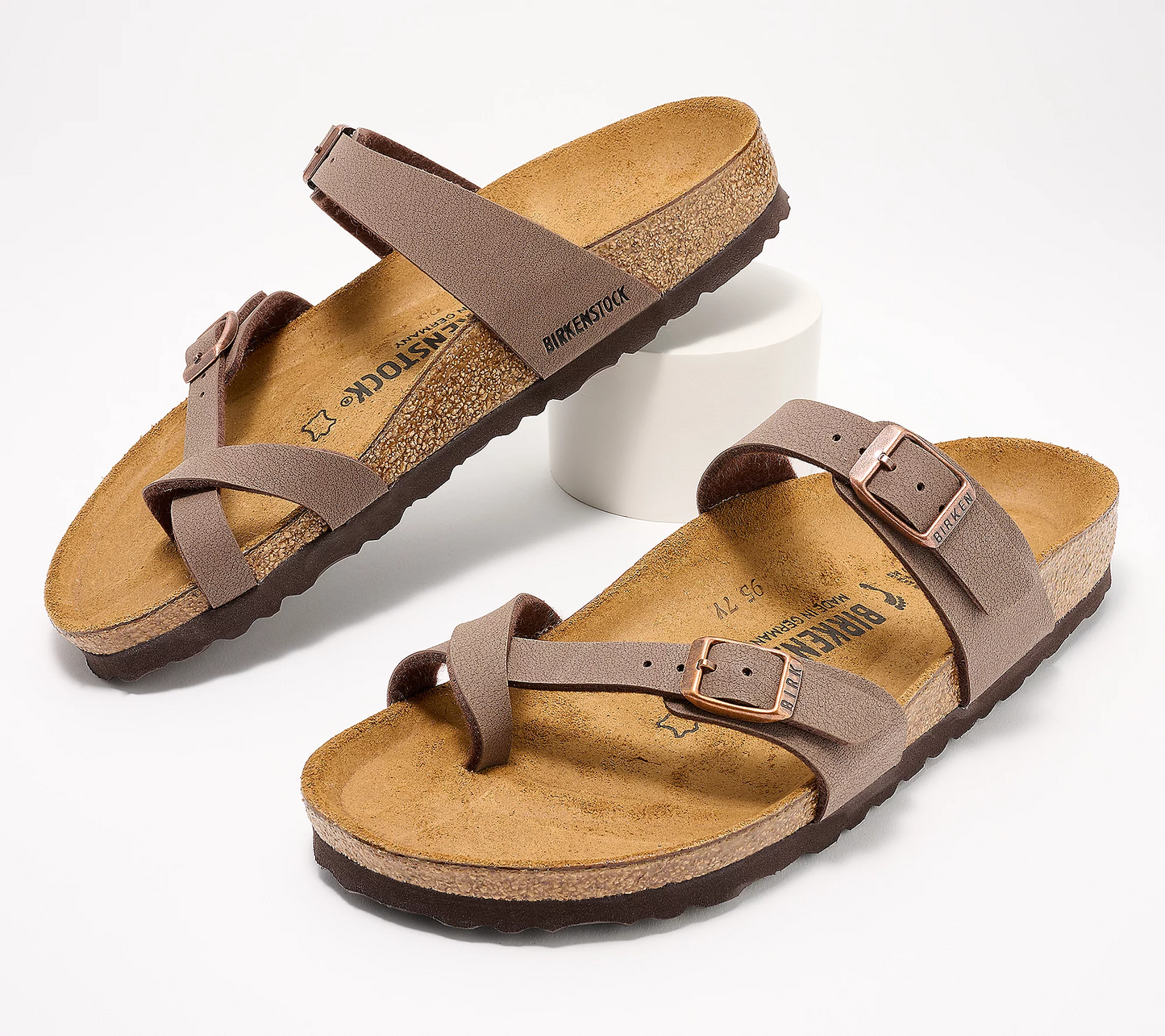 Birk Recovery Slide Sandal with Toe Loop - Mayari